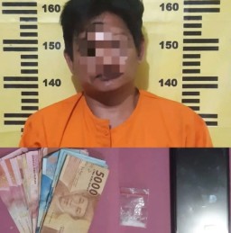 Rumah di Plosokandang Kedungwaru Tulungagung, Digrebek Polisi