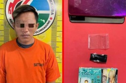 Pria Asal Trenggalek Ditangkap Satresnarkoba Polres Tulungagung