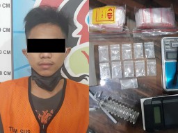 Timbangan Seret Penjaga Warkop ke Kantor Polisi, BBnya Lumayan