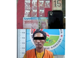 Polisi Sita 3 Gram Lebih Barang Haram dari Tukang Becak
