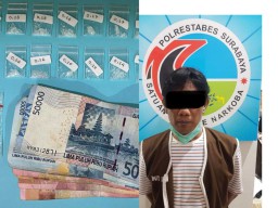 Grebek Warkop di Surabaya, Polisi Amankan Pria dan Serbuk Putih
