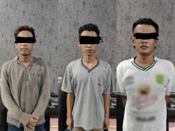Kompak Masuk Penjara, Tiga Sekawan Ditangkap Polisi