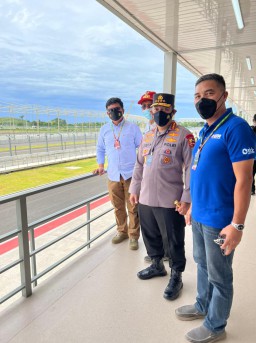 Kapolri Mengecek Langsung Sirkuit Mandalika