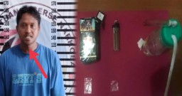 Tertawa, Rumah Digrebek Sopir ini Ditangkap Polisi