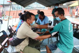 Rutan Kelas I Gelar KB Suntik Hingga Vaksin Covid untuk Warga Binaan