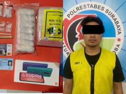 Kost Digrebek, Pria dengan Puluhan Poket Siap Edar Diamankan