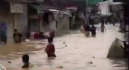 Luapan Kali Asin Pantura Lamongan Banjir