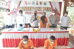 Kapolres Lamongan Rilis Ungkap Kasus Tindak Kekerasan Dimuka Umum Oleh Pelajar, 3 DPO