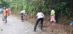 AKBP Anton Turun Tangan, Bencana Tanah Longsor di Madiun