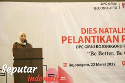 Hadiri Pelantikan DPC GMNI, Bupati Bojonegoro Ajak Kolaborasi untuk Pembangunan