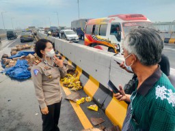 Tabrakan Diatas Jembatan Suramadu, 1 Penumpang Terluka
