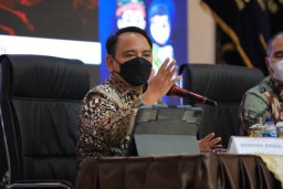 Di Jatim, Sekjen Kemenkumham Berikan Arahan Kepada Satker Se-Jawa