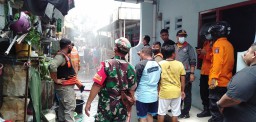 Rumah di Tambaksari Terbakar, 1 Dikabarkan Terluka