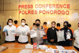 Meledak Petasan, Polres Ponorogo Menetapkan Tujuh Tersangka