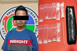 Rumah Tambakasri Digrebek, Polisi Amankan Serbuk Putih Haram