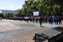 Polres Sumenep Terjunkan 475 Personil, Kawal dan Amankan Demo Mahasiswa