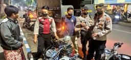 Motor Knalpot Brong Diamankan Polisi, di Surabaya