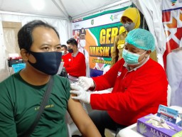 Polres Madiun Kota Buka Gerai Vaksin Malam Hadapi Mudik Lebaran