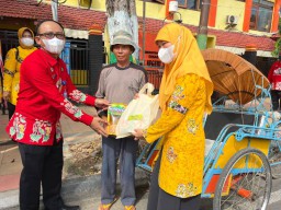 HBP ke-58 Lapas Narkotika Kelas IIA Pamekasan Gelar Bakti Sosial