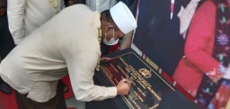 Bupati Resmikan Pos 90.1 Wira Satya Legawa, Sampang