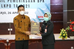 Pemkab Bojonegoro Kembali Raih Predikat WTP Dari BPK