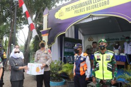 Menjelang Hari Raya Bupati Bojonegoro Dan Forkopimda Cek Pengamanan dan Pos Pemudik
