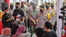 Kapolri Cek Kesiapan Posko di Terminal Purabaya Bungurasih