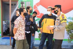 Mudik Aman Mudik Sehat, Polres Tuban Siapkan Gerai Vaksin di Posyan Perbatasan Jateng – Jatim