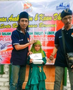 DPC LIBAS88 Kabupaten Sampang Gelar Santunan Dan Berbuka Puasa Bersama Anak Yatim Serta Kaum Dhuafa