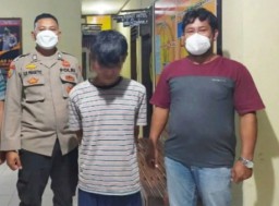 Apes, di Tugu Selamat Datang, Seorang Pria Ditangkap Polsek