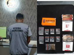 Ini yang Ditemukan Polisi Di Rumah Medokan Rungkut Surabaya
