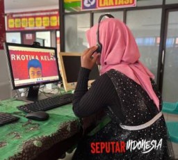 VC Online Kunjungan Lapas Narkotika Pamekasan