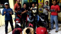 Tiga Maling Motor berhasil Dibekuk Unit Reskrim Polsek Karangpilang