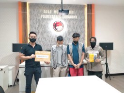 Dua Sekawan Kaget, Kamar Kosnya Digrebek Polisi