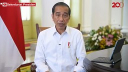 Covid Makin Terkendali, Jokowi Ijinkan Buka Masker Area Terbuka
