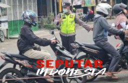 Polisi di Tulongagung Pertebal Personil di Lapangan Hadapi Arus Balik Mudik Lebaran