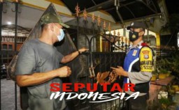 Pak Bhabin Polsek Rungkut, Layani Warga Pemudik Sehari Dapat Kunjungi 30 Rumah