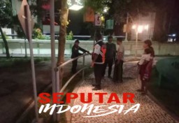 Tiang Pegangan di Taman Lokomotif Nyetrum Damkar Gerak Cepat
