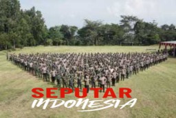 Dalam Rangka Mendukung Pemulihan Ekonomi Nasional, Apel Sinergi TNI POLRI