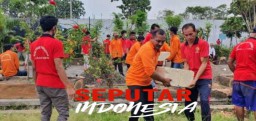 Dibekali Keterampilan Pertukangan, Warga Binaan Lapas Surabaya Praktik Bangun Ruang Pameran