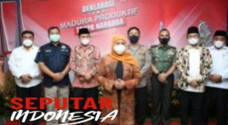 Wakil Bupati Sampang Dampingi Gubernur, Deklarasi Madura Produktif Tanpa Narkoba