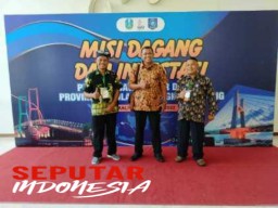 Kenalkan Produk UMKM Kecamatan Margomulyo Bojonegoro Ikuti Misi Dagang Provinsi Jatim di Bangka Belitung