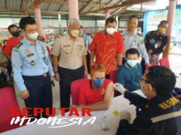 Gandeng BNNP, Ratusan Narapidana Lapas I Surabaya, di Booster