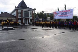 Ajang Lomba HUT Bhayangkara Polres Pamekasan