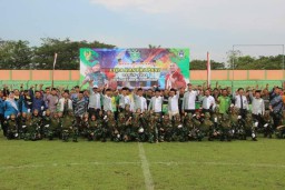 Liga Santri di Bojonegoro Dimulai, Dandim 0813: Cari Bibit Pesepak Bola dari Santri Ponpes
