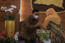 Bertemu Gubernur Jatim, Kakanwil Ajak Pemprov Tingkatkan Sinergitas