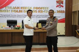 Peserta Sespimen di Mapolres Pamekasan