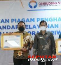Soal Kepatuhan, Ombudsman RI Ganjar Penghargaan Kemenkumham