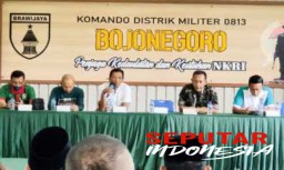 Kodim Bojonegoro Gelar Rakor Kesiapan Turnamen Liga Santri Piala KSAD