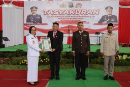 HUT Bhayangkara Ke 76 Bupati Bojonegoro Apresiasi Kinerja Polres Bojonegoro